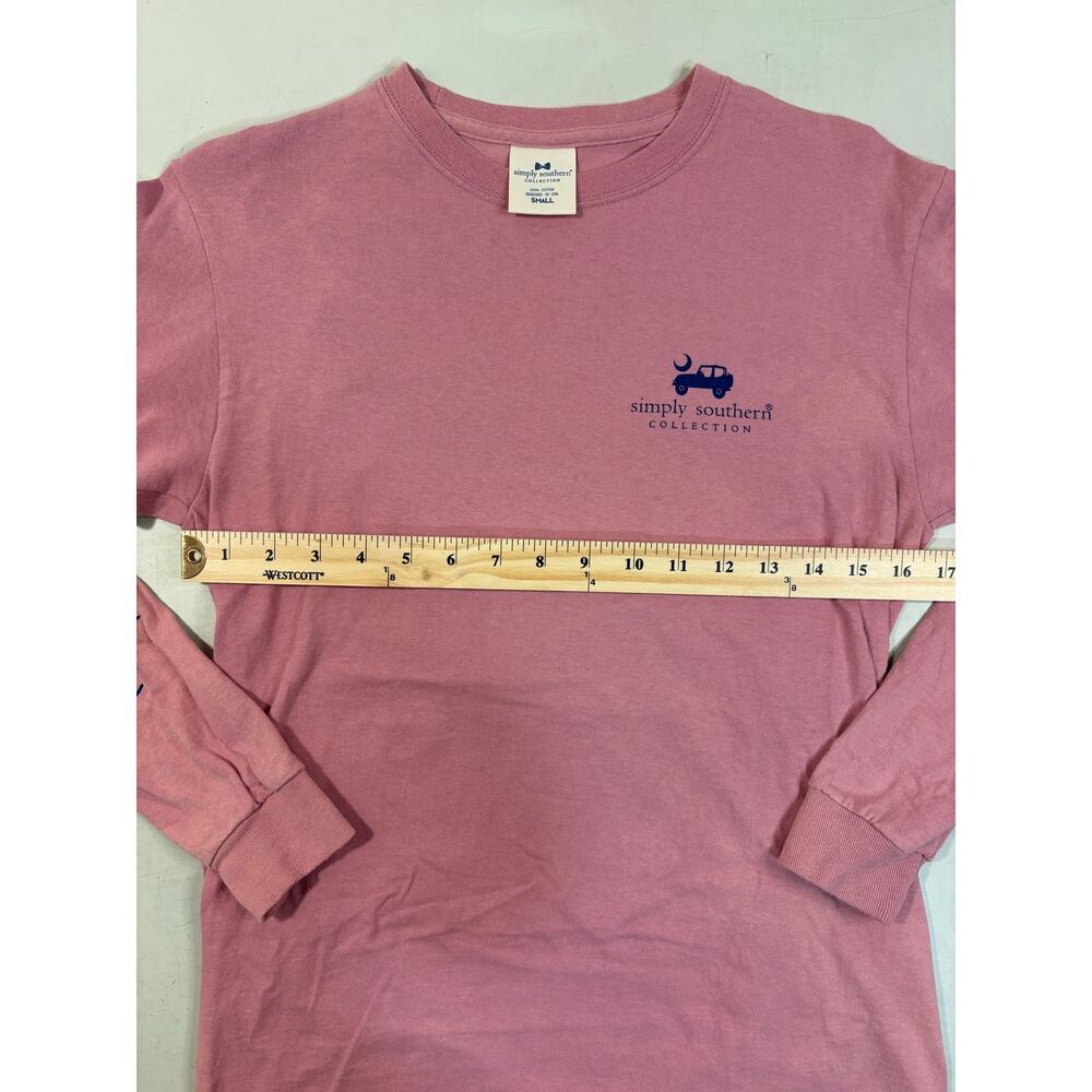Adventure More Worry Less Tee Camping Long-Sleeve Graphic T-Shirt - Small - Picture 5 of 9